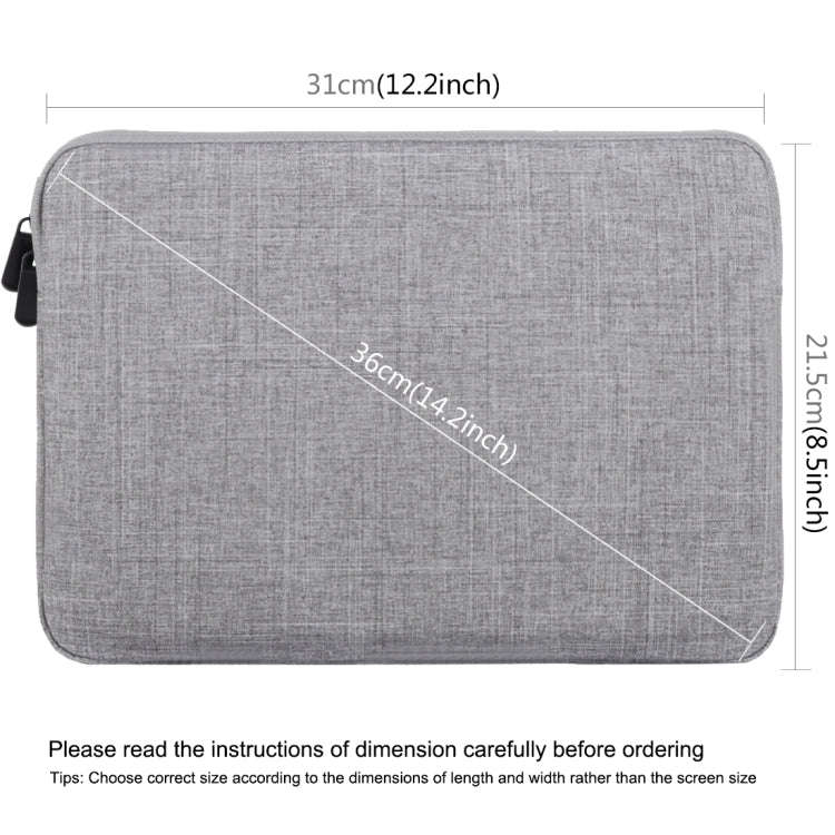 HAWEEL 11 inch Sleeve Case Zipper Briefcase Carrying Bag For Macbook, Samsung, Lenovo, Sony, DELL...