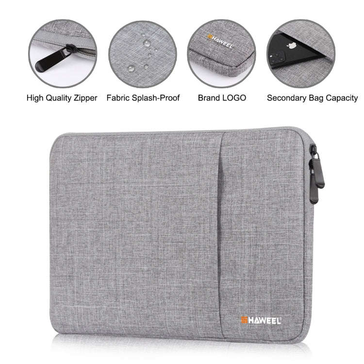 HAWEEL 13.0 inch Sleeve Case Zipper Briefcase Laptop Carrying Bag, For Macbook, Samsung, Lenovo, ...