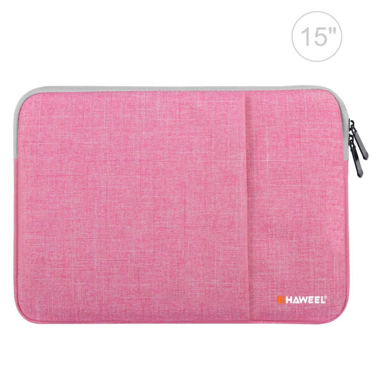 HAWEEL 15.0 inch Sleeve Case Zipper Briefcase Laptop Carrying Bag, For Macbook, Samsung, Lenovo, ...