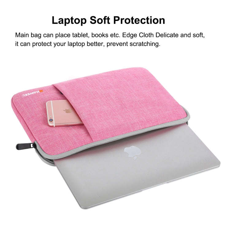 HAWEEL 15.0 inch Sleeve Case Zipper Briefcase Laptop Carrying Bag, For Macbook, Samsung, Lenovo, ...