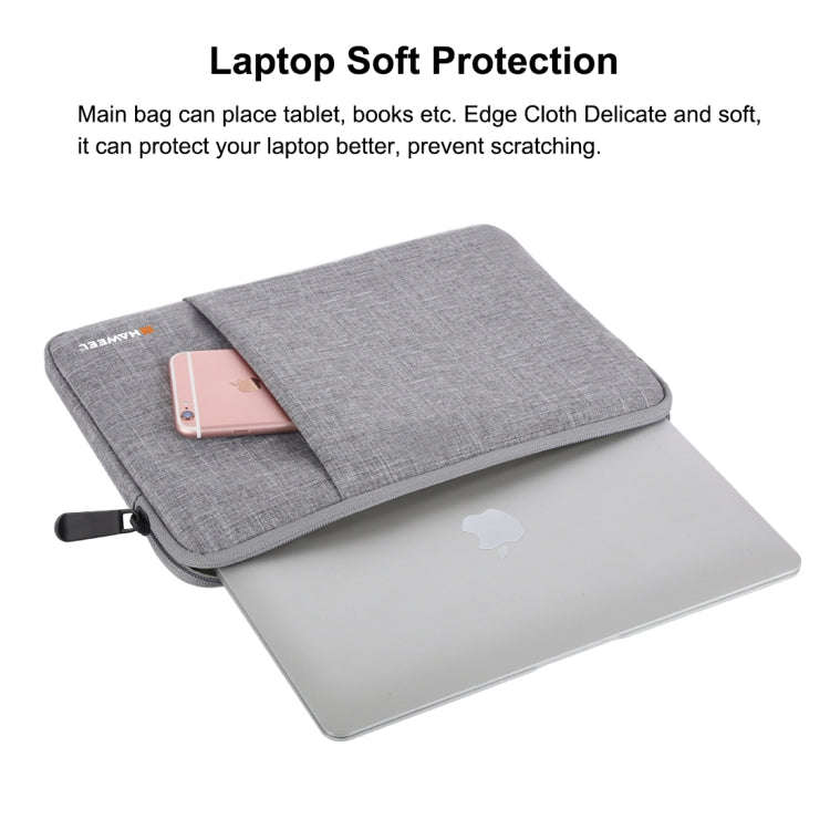 HAWEEL 15.0 inch Sleeve Case Zipper Briefcase Laptop Carrying Bag, For Macbook, Samsung, Lenovo, ...