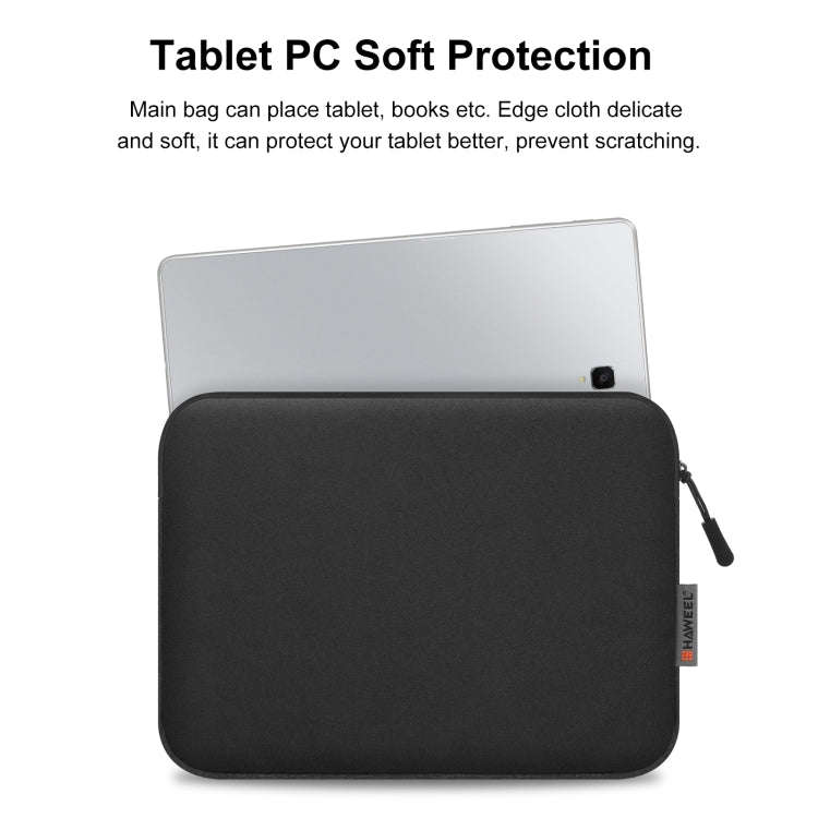HAWEEL 11 inch Tablet Sleeve Case Zipper Briefcase Bag for 9.7-11.0 inch Tablets(Black)