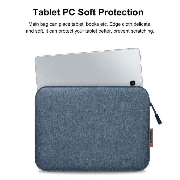 HAWEEL 11 inch Tablet Sleeve Case Zipper Briefcase Bag for 9.7-11.0 inch Tablets(Dark Blue)