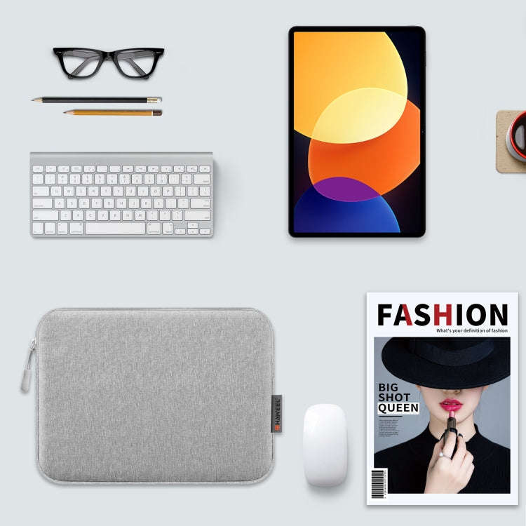 HAWEEL 11 inch Tablet Sleeve Case Zipper Briefcase Bag for 9.7-11.0 inch Tablets(Grey)