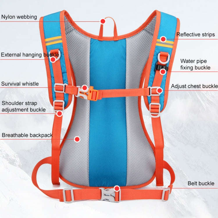HAWEEL Outdoor Camping Cycling Hydration Packs Running Backpack (Blue)