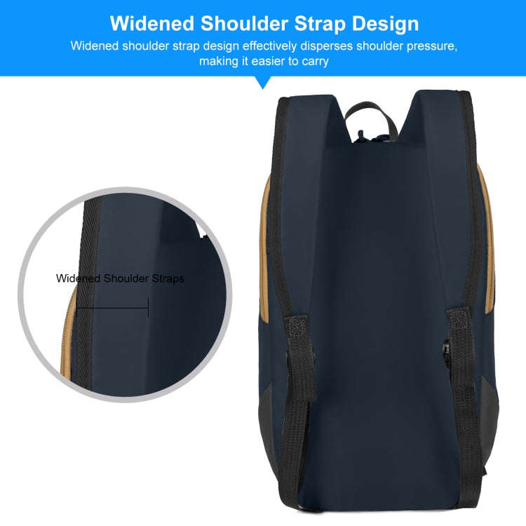 HAWEEL Large Capacity Multifunctional Backpack Portable Lightweight Bag (Dark Blue)