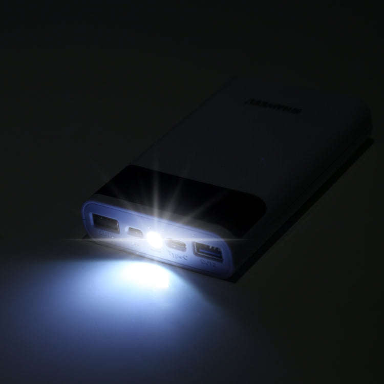 HAWEEL DIY 4x 18650 Battery (Not Included) 12000mAh Dual-way QC Charger Power Bank Shell Box with...