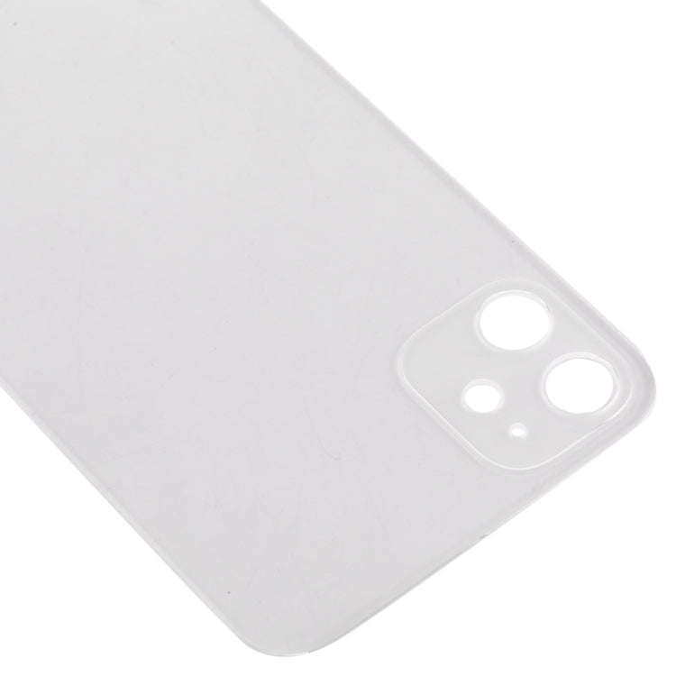 Transparent Frosted Glass Battery Back Cover for iPhone 11(Transparent)