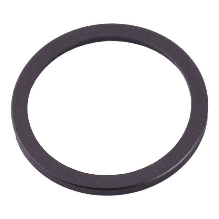 2 PCS Rear Camera Glass Lens Metal Protector Hoop Ring for iPhone 11(Black)