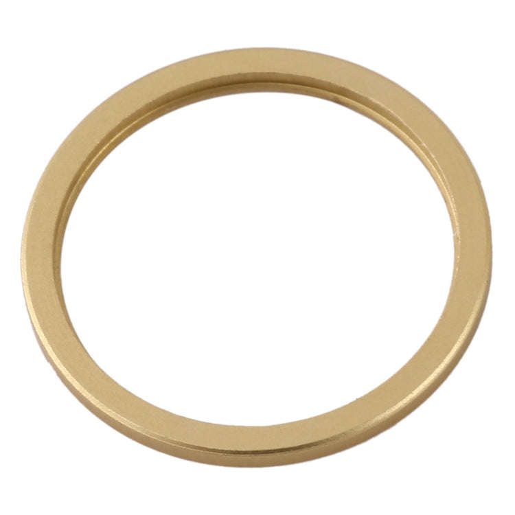 2 PCS Rear Camera Glass Lens Metal Protector Hoop Ring for iPhone 11(Gold)