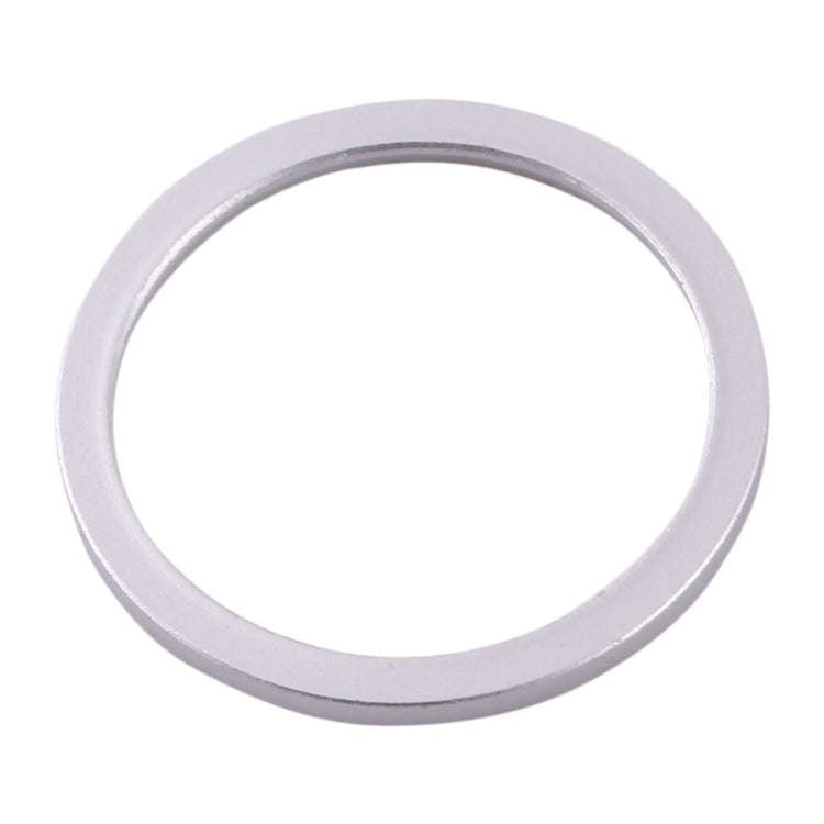 2 PCS Rear Camera Glass Lens Metal Protector Hoop Ring for iPhone 11(Silver)