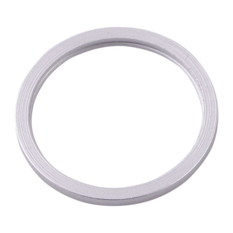 2 PCS Rear Camera Glass Lens Metal Protector Hoop Ring for iPhone 11(Silver)