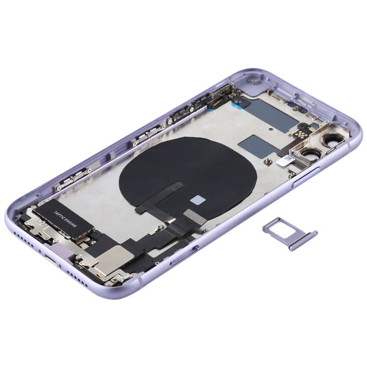 Battery Back Cover Assembly (with Side Keys & Power Button + Volume Button Flex Cable & Wireless ...