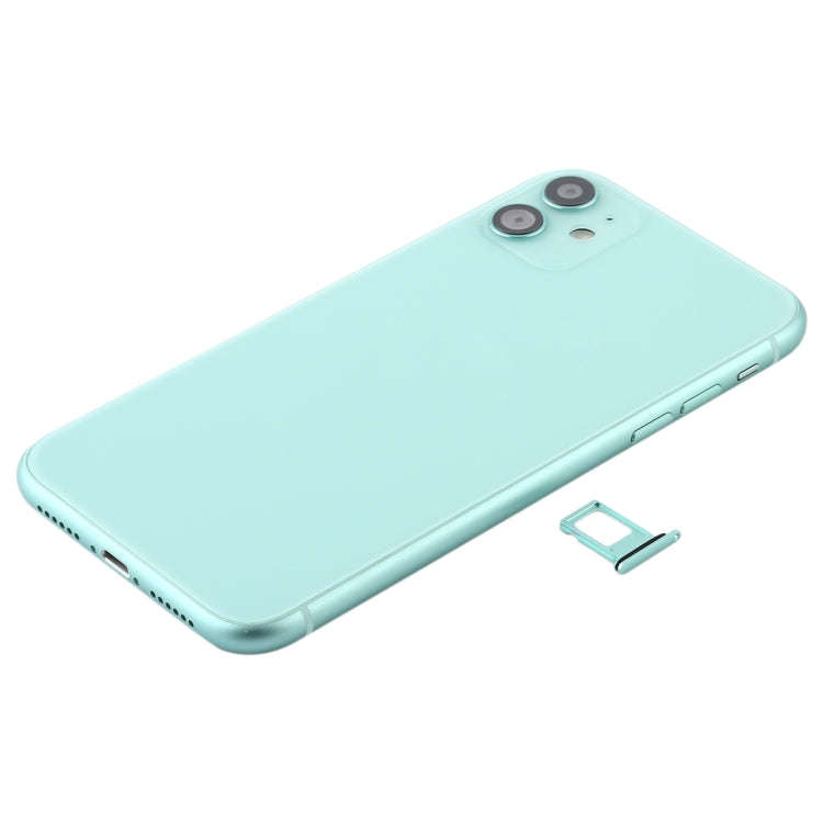 Battery Back Cover (with Side Keys & Card Tray & Power + Volume Flex Cable & Wireless Charging Mo...