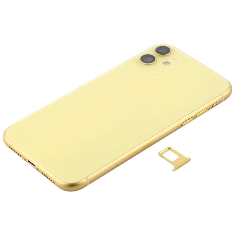 Battery Back Cover (with Side Keys & Card Tray & Power + Volume Flex Cable & Wireless Charging Mo...