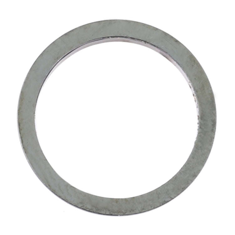 3 PCS Rear Camera Glass Lens Metal Protector Hoop Ring for iPhone 12 Pro(Aqua Blue)