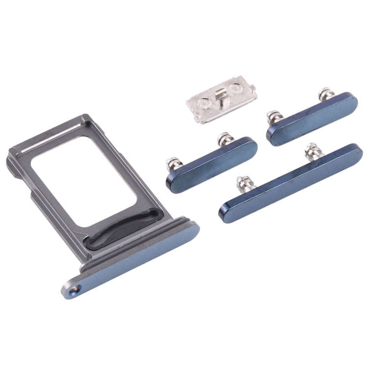 SIM Card Tray + SIM Card Tray + Side Keys for iPhone 12 Pro(Blue)