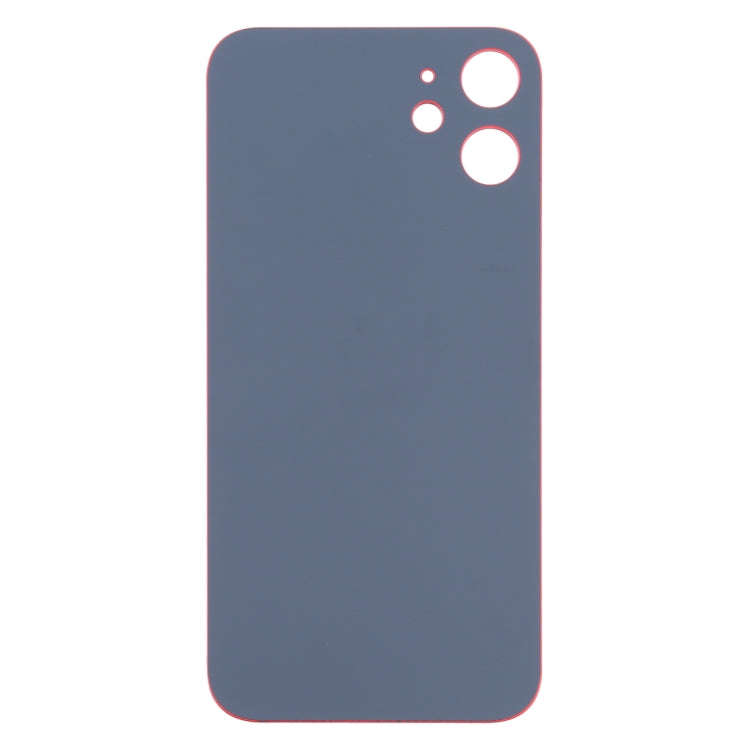 Easy Replacement Big Camera Hole Back Battery Cover for iPhone 12(Red)