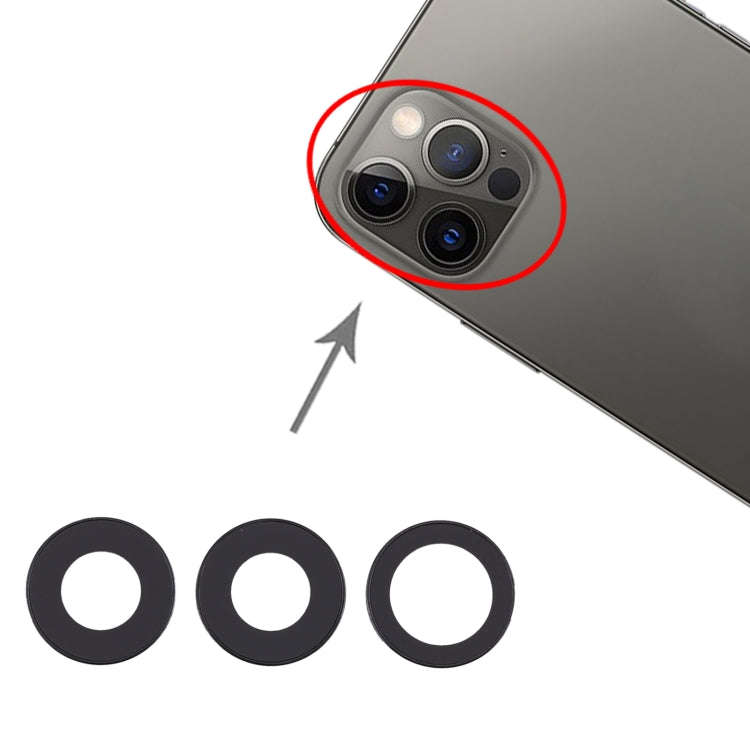 Camera Lens Cover for iPhone 12 Pro(Black)