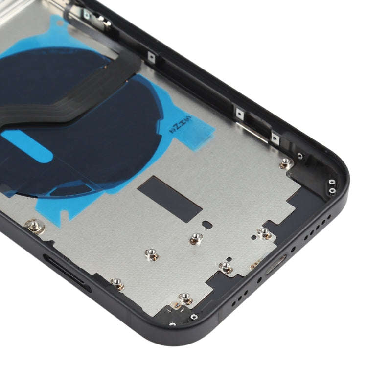 Battery Back Cover (with Side Keys & Card Tray & Power + Volume Flex Cable & Wireless Charging Mo...