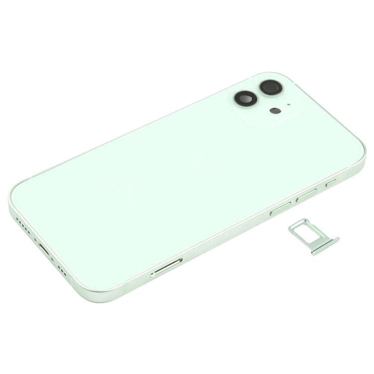 Battery Back Cover (with Side Keys & Card Tray & Power + Volume Flex Cable & Wireless Charging Mo...