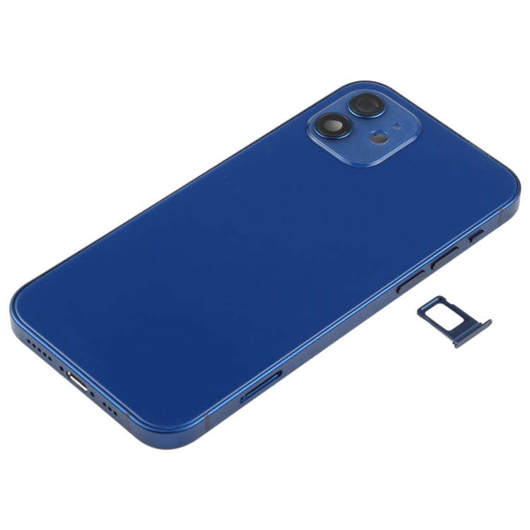 Battery Back Cover (with Side Keys & Card Tray & Power + Volume Flex Cable & Wireless Charging Mo...