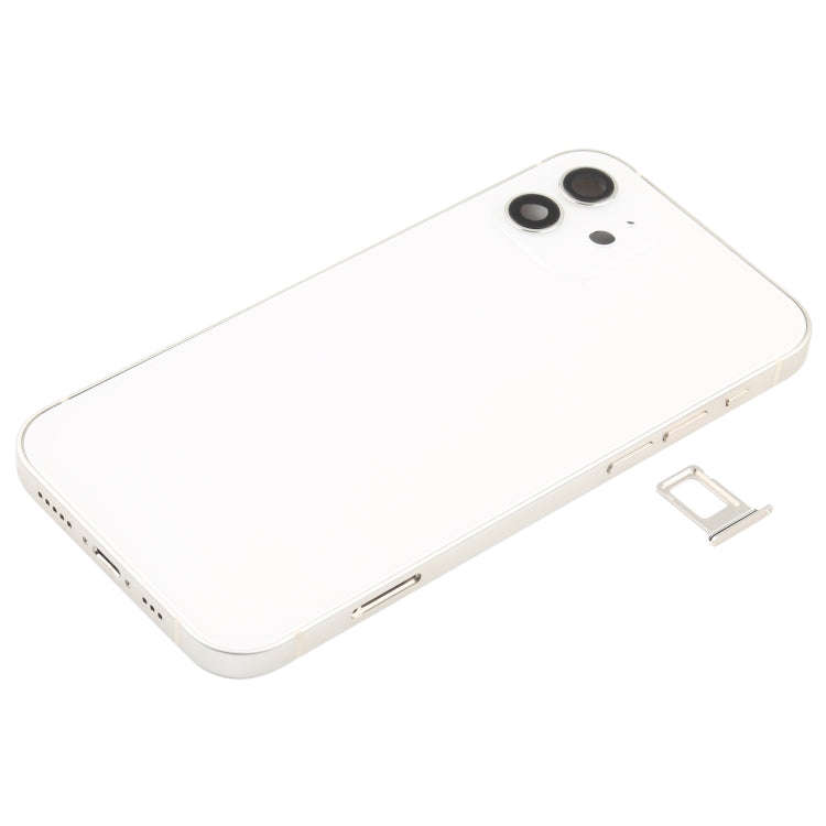 Battery Back Cover (with Side Keys & Card Tray & Power + Volume Flex Cable & Wireless Charging Mo...