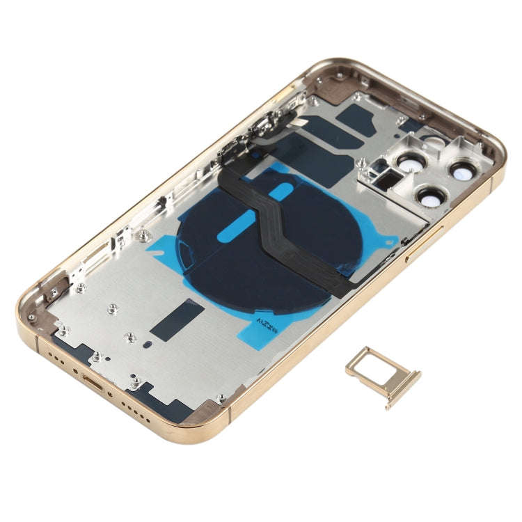 Battery Back Cover (with Side Keys & Card Tray & Power + Volume Flex Cable & Wireless Charging Mo...