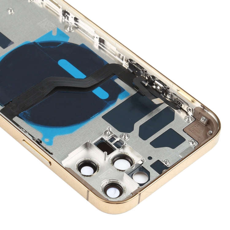 Battery Back Cover (with Side Keys & Card Tray & Power + Volume Flex Cable & Wireless Charging Mo...
