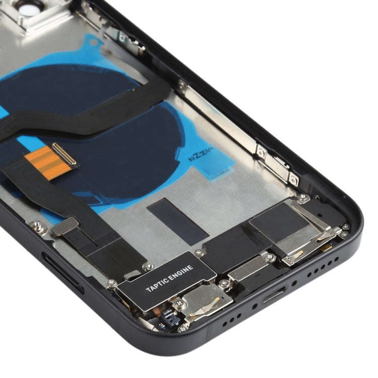 Battery Back Cover Assembly (with Side Keys & Speaker Ringer Buzzer & Motor & Camera Lens & Card ...