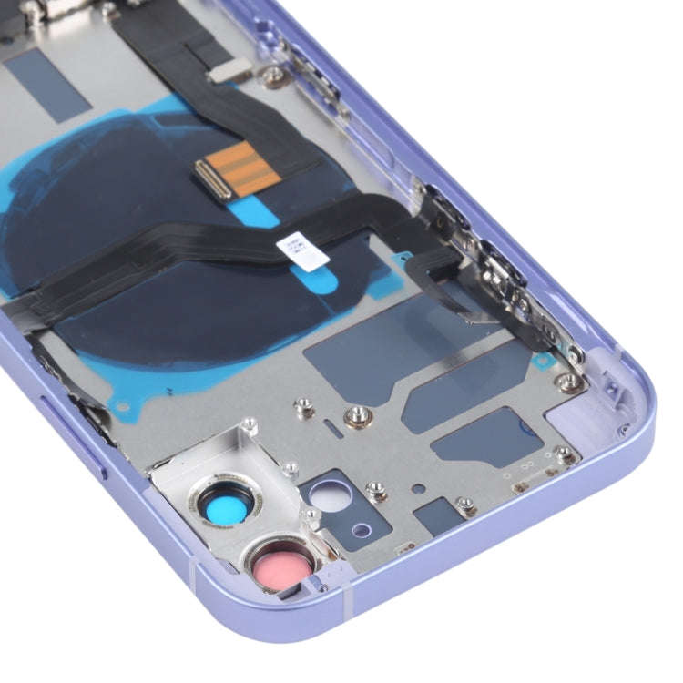 Battery Back Cover Assembly (with Side Keys & Speaker Ringer Buzzer & Motor & Camera Lens & Card ...
