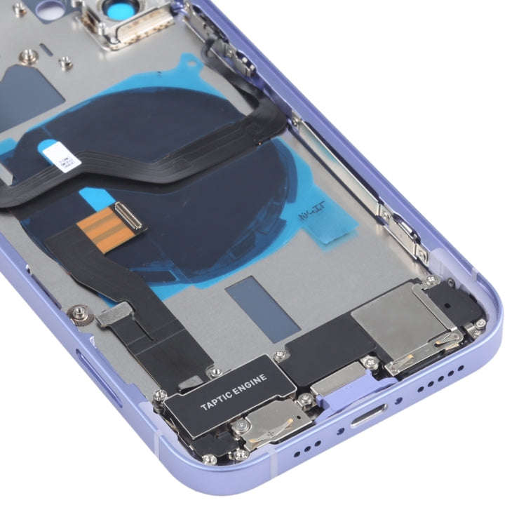 Battery Back Cover Assembly (with Side Keys & Speaker Ringer Buzzer & Motor & Camera Lens & Card ...