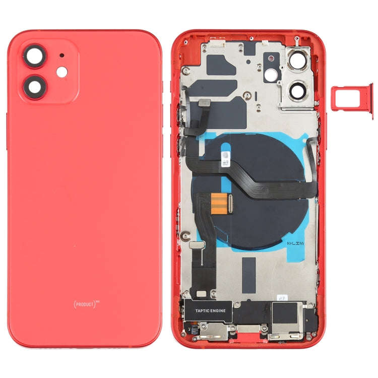 Battery Back Cover Assembly (with Side Keys & Speaker Ringer Buzzer & Motor & Camera Lens & Card ...