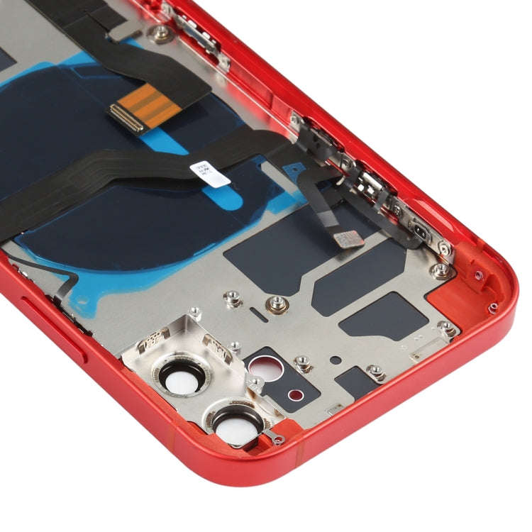Battery Back Cover Assembly (with Side Keys & Speaker Ringer Buzzer & Motor & Camera Lens & Card ...