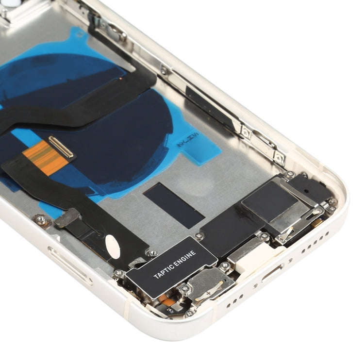 Battery Back Cover Assembly (with Side Keys & Speaker Ringer Buzzer & Motor & Camera Lens & Card ...