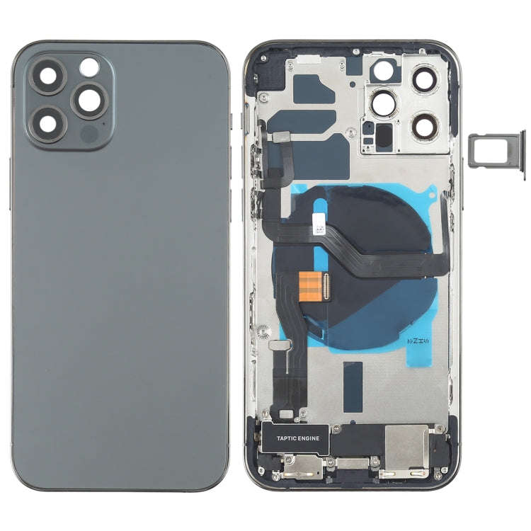 Battery Back Cover Assembly (with Side Keys & Speaker Ringer Buzzer & Motor & Camera Lens & Card ...