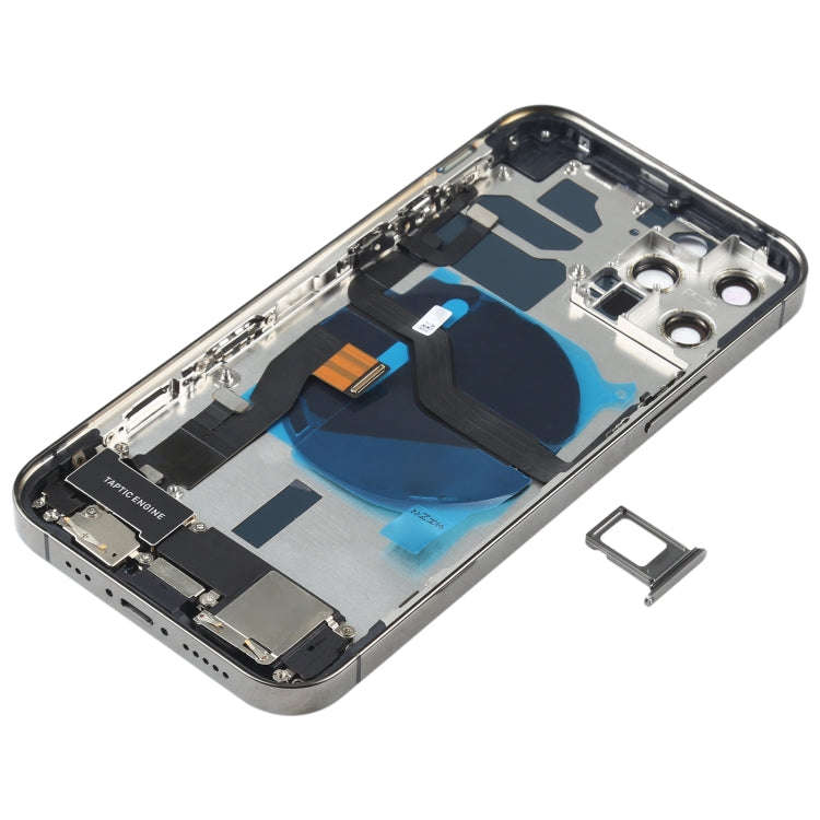 Battery Back Cover Assembly (with Side Keys & Speaker Ringer Buzzer & Motor & Camera Lens & Card ...