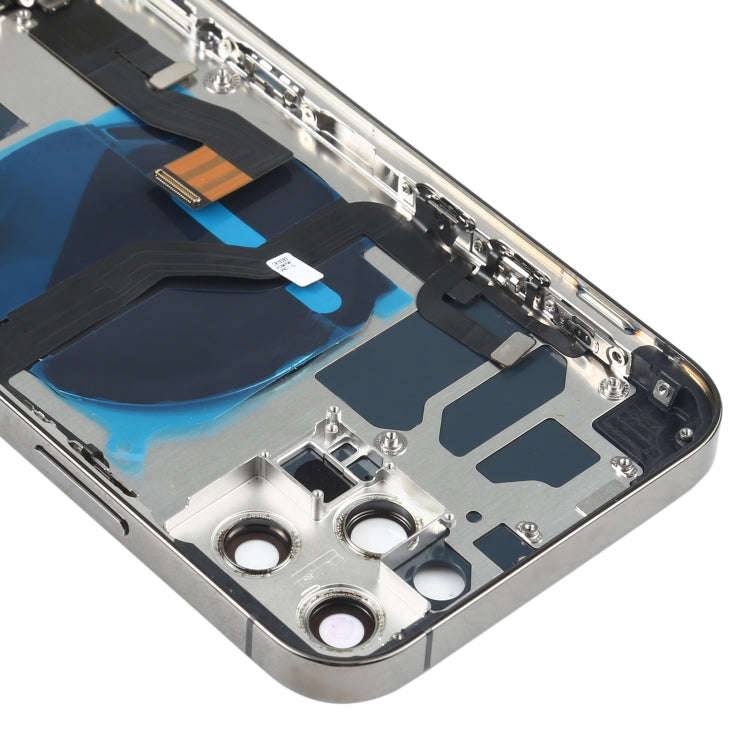 Battery Back Cover Assembly (with Side Keys & Speaker Ringer Buzzer & Motor & Camera Lens & Card ...