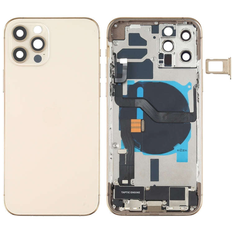 Battery Back Cover Assembly (with Side Keys & Speaker Ringer Buzzer & Motor & Camera Lens & Card ...