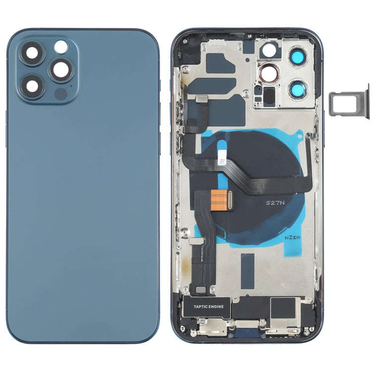 Battery Back Cover Assembly (with Side Keys & Speaker Ringer Buzzer & Motor & Camera Lens & Card ...