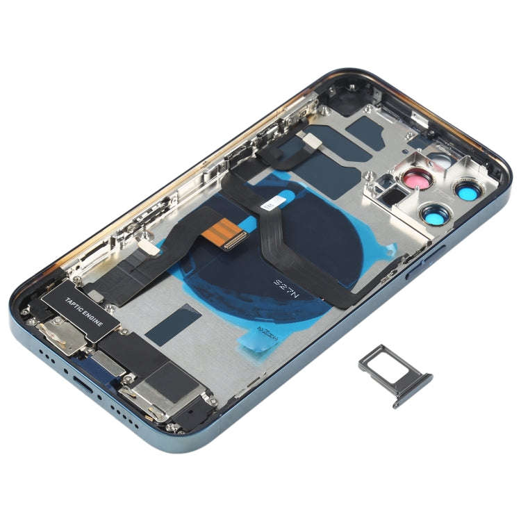 Battery Back Cover Assembly (with Side Keys & Speaker Ringer Buzzer & Motor & Camera Lens & Card ...