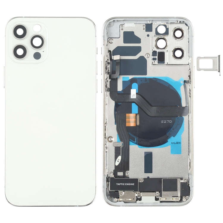Battery Back Cover Assembly (with Side Keys & Speaker Ringer Buzzer & Motor & Camera Lens & Card ...