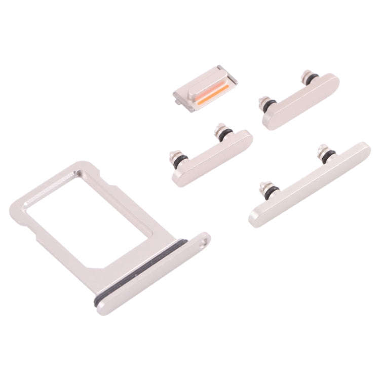SIM Card Tray + Side Keys for iPhone 13(Starlight)