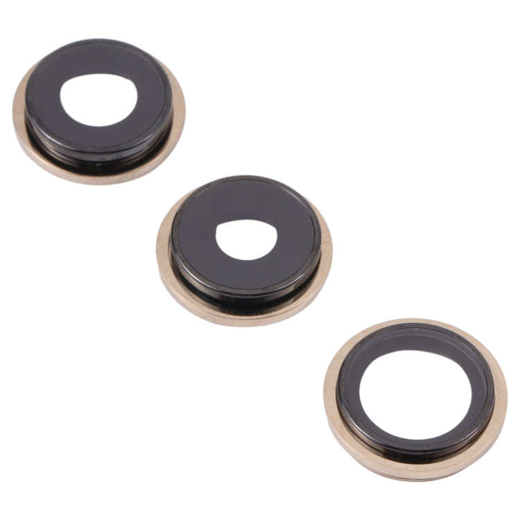 Camera Lens Cover With Retaining Bracket for iPhone 13 Pro Max(Gold)