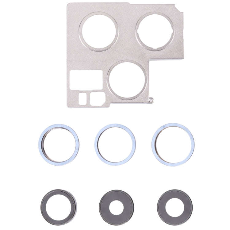 Camera Lens Cover With Retaining Bracket for iPhone 13 Pro Max (Sierra Blue)