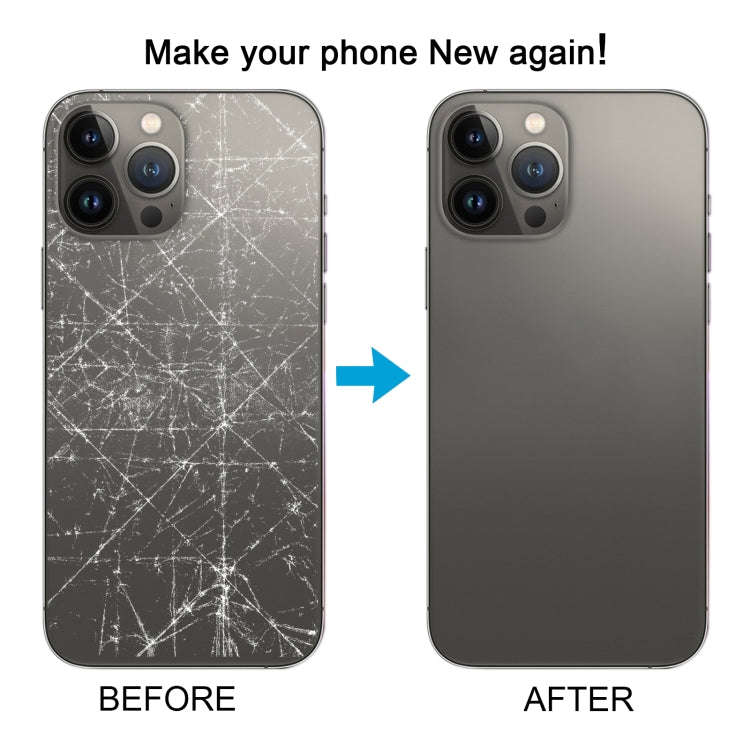 Battery Back Cover for iPhone 13 Pro Max(Black)