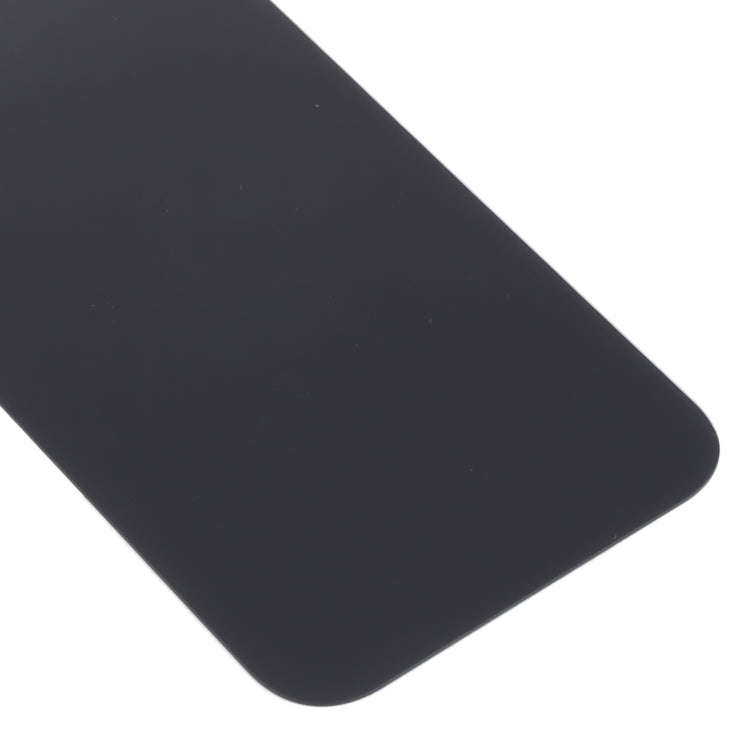 Easy Replacement Big Camera Hole Glass Back Battery Cover for iPhone 13(Black)