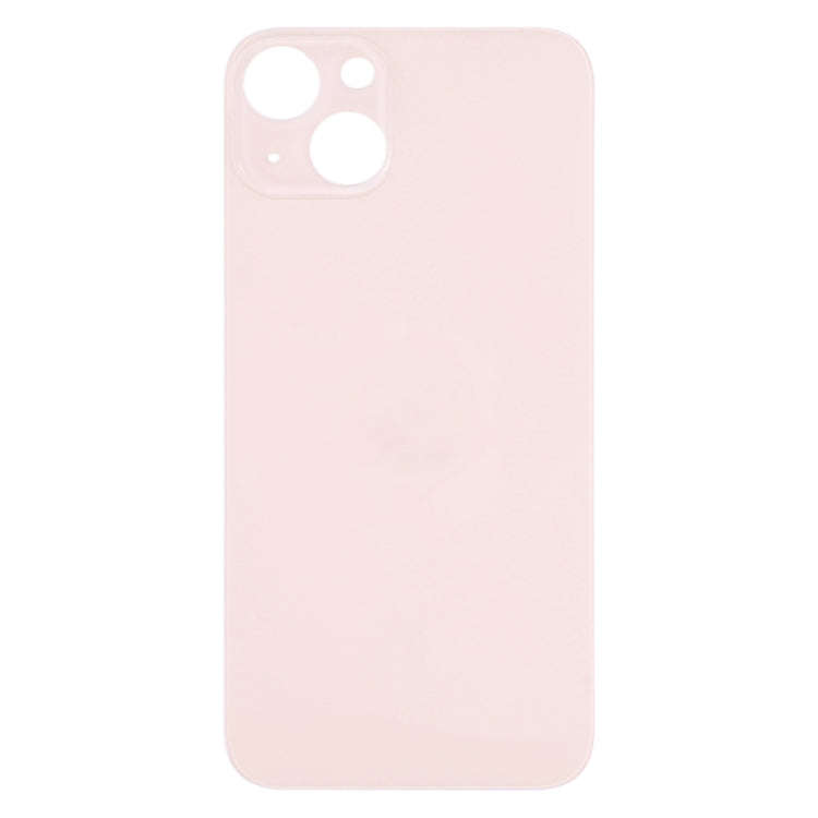 Easy Replacement Big Camera Hole Glass Back Battery Cover for iPhone 13(Pink)