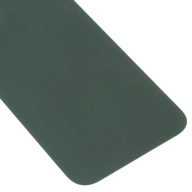 Easy Replacement Big Camera Hole Glass Back Battery Cover for iPhone 13(Green)