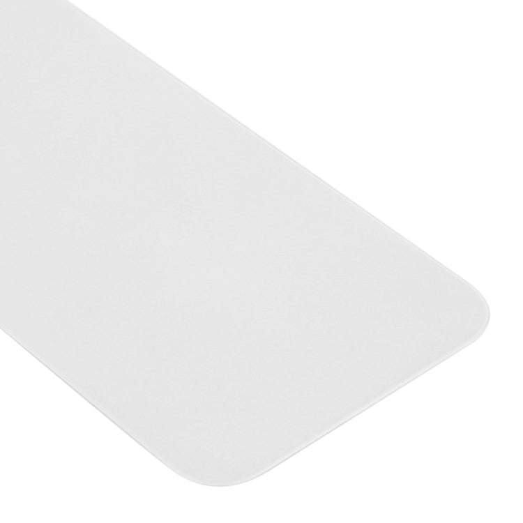 Easy Replacement Big Camera Hole Glass Back Battery Cover for iPhone 13(White)